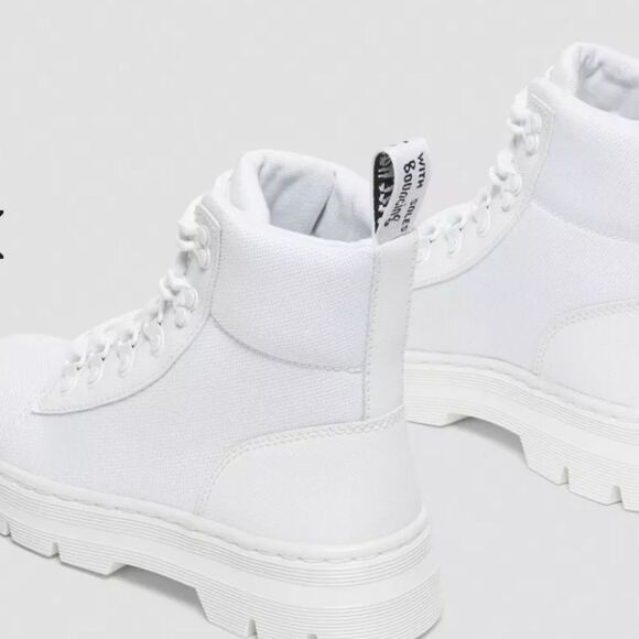 Dr. Martens Combs Poly Casual Boot- White - Picture 4 of 15